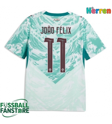 Portugal Joao Felix #11 Replik Auswärtstrikot WM 2026 Kurzarm